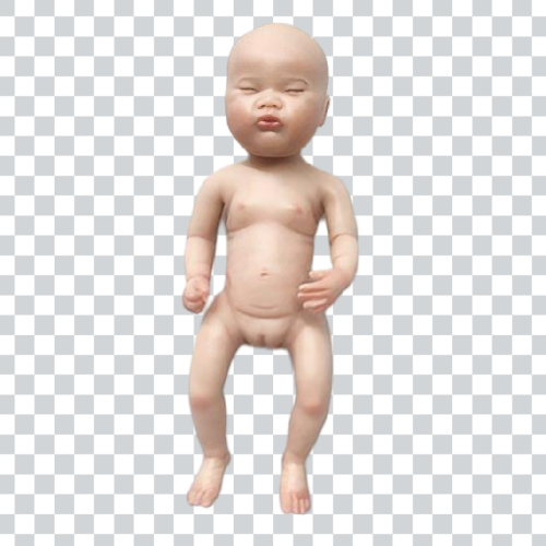 HYrebornbaby eco friendly food grade medical grade 8 inch YD-003 full silicone reborn girl doll