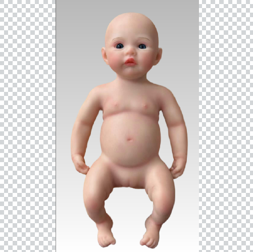 HYrebornbaby eco friendly food grade medical grade 12 inch 6 full silicone reborn girl doll