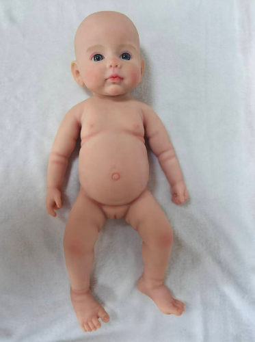 HYrebornbaby eco friendly food grade medical grade 18 inch 13 full silicone reborn girl doll