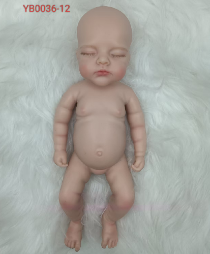 HYrebornbaby eco friendly food grade medical grade 8/12 inch YB0036 full silicone reborn doll